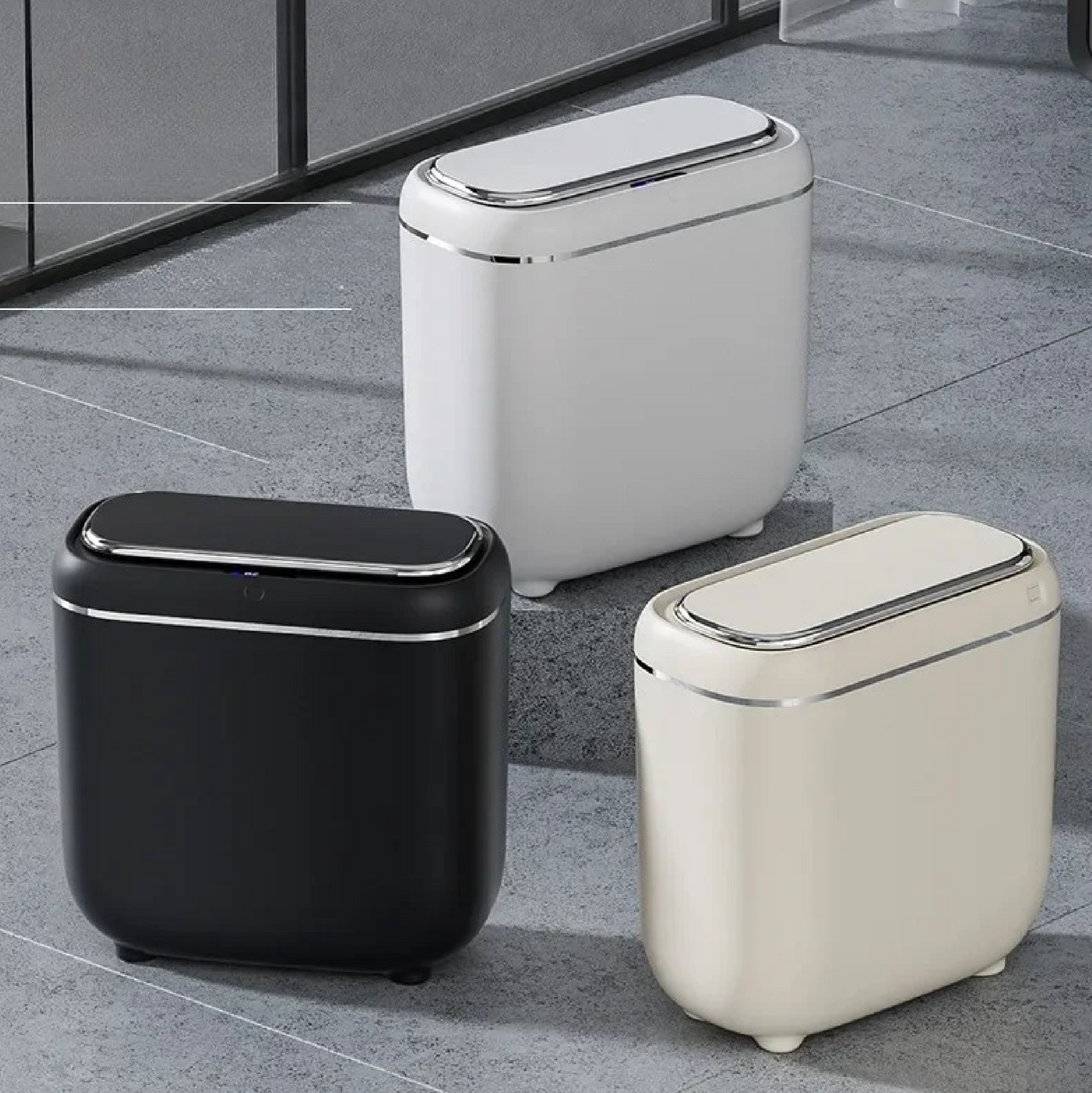 Smart Sensor Bin – Automatic Touchless Trash Can (14L)