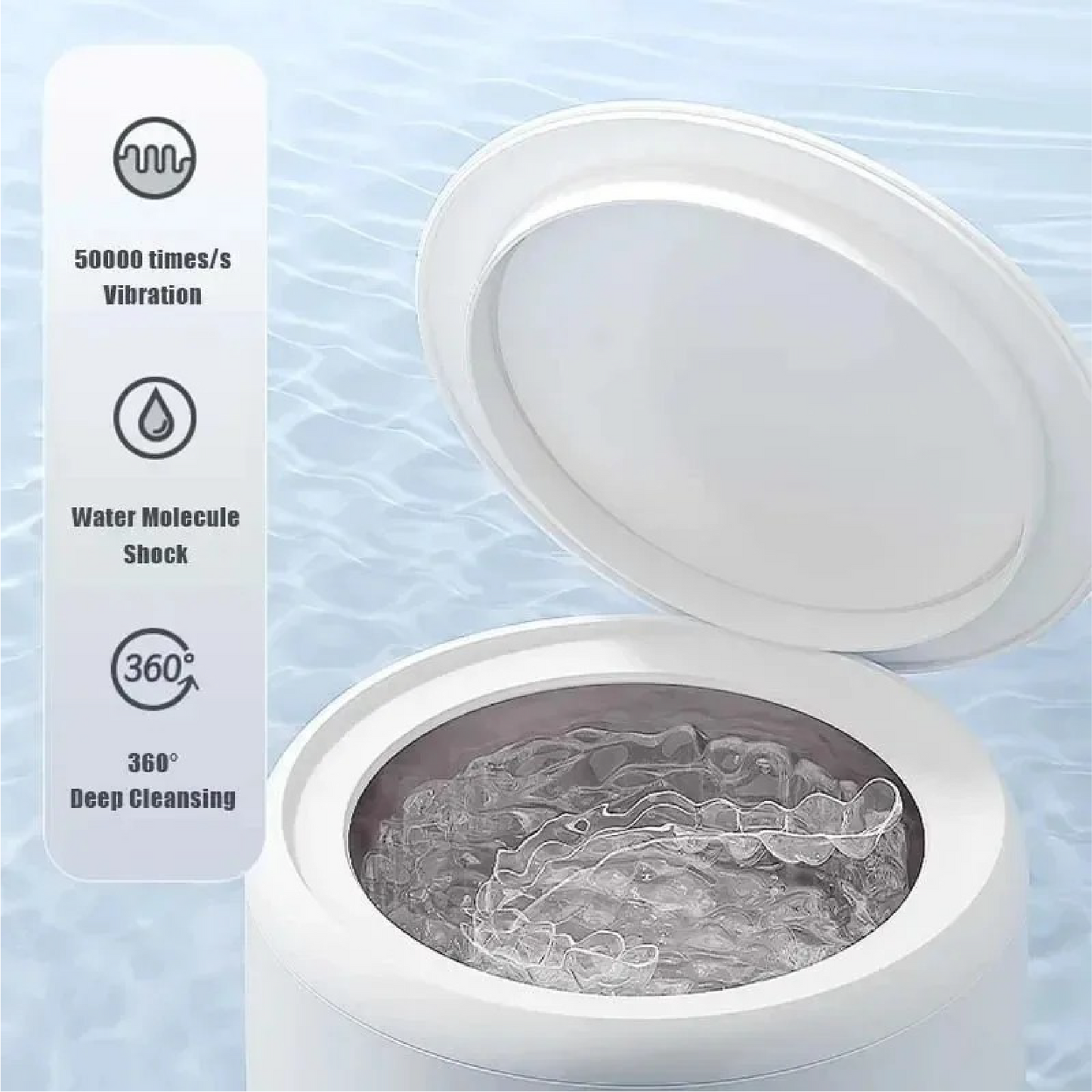 SonicPod Ultrasonic Retainer & Mouth Guard Cleaner
