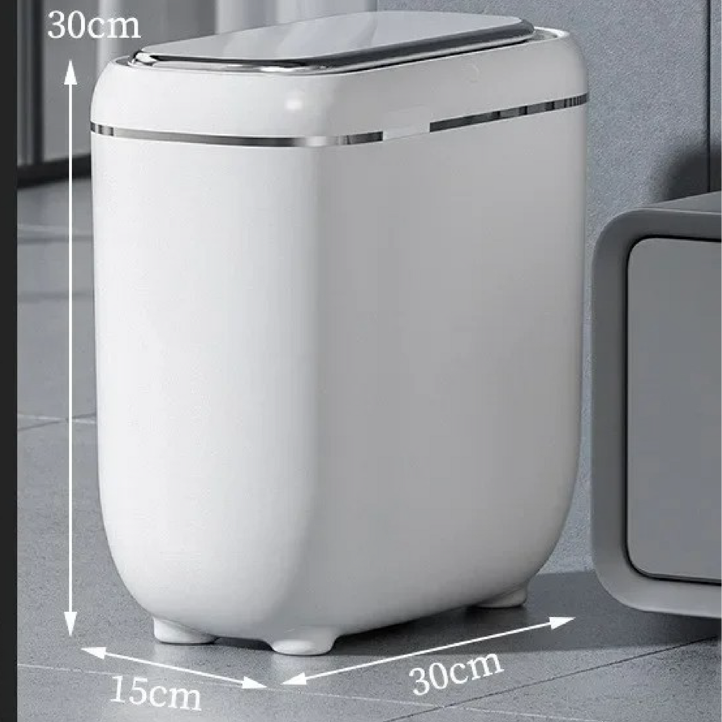 Smart Sensor Bin – Automatic Touchless Trash Can (14L)