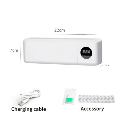 UV Toothbrush Sterilizer – Wall Mounted 4-Slot Toothbrush Holder